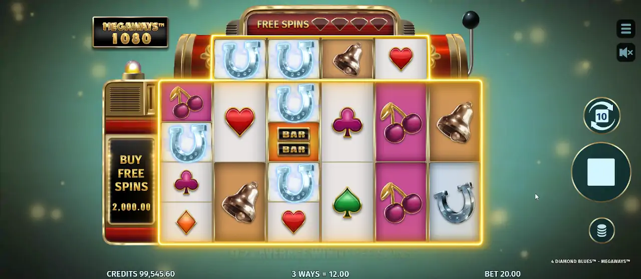 4 diamonds Schlitz Typ